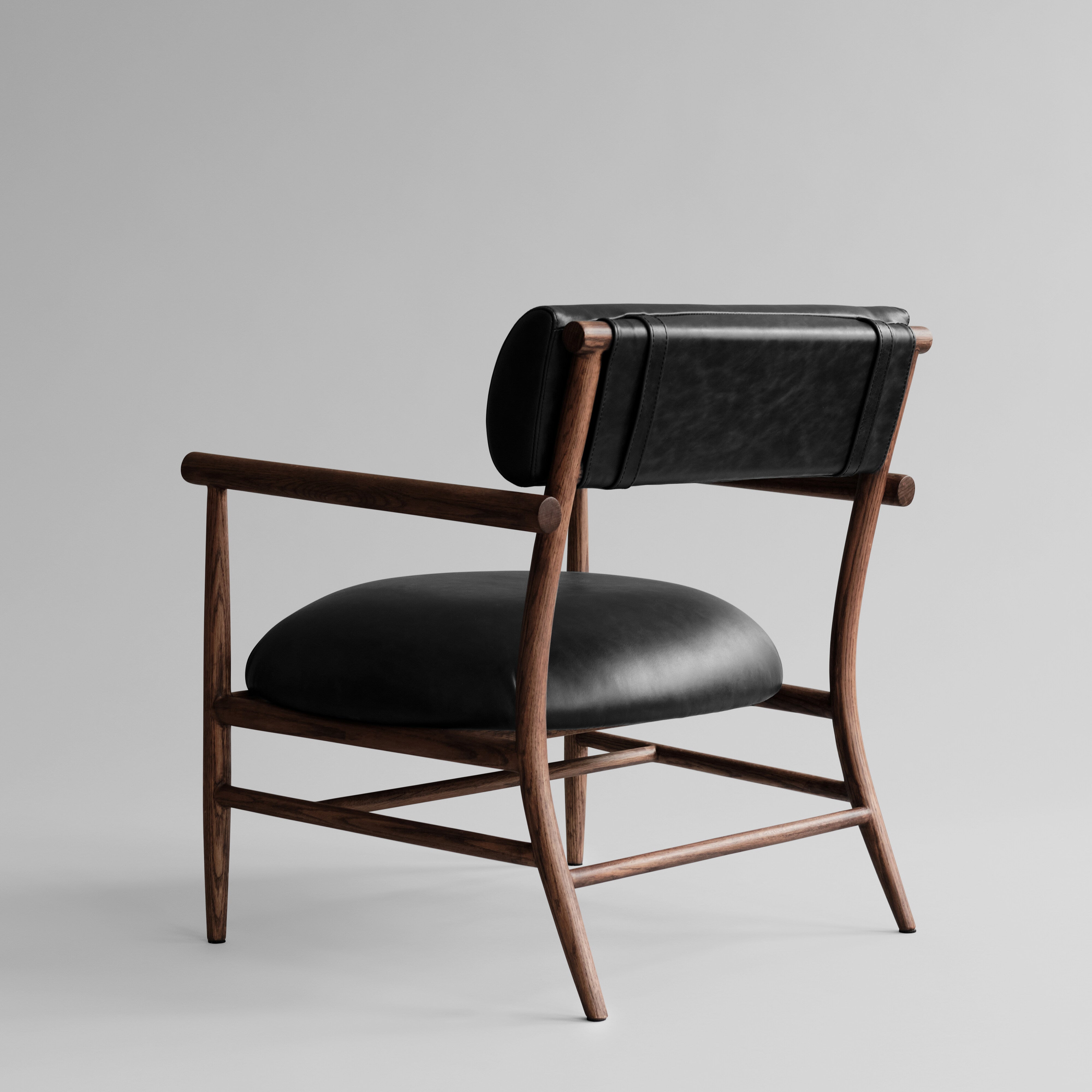 101-copenhagen-nama-lounge-chair-eiche-leder-schwarz-braun image 7