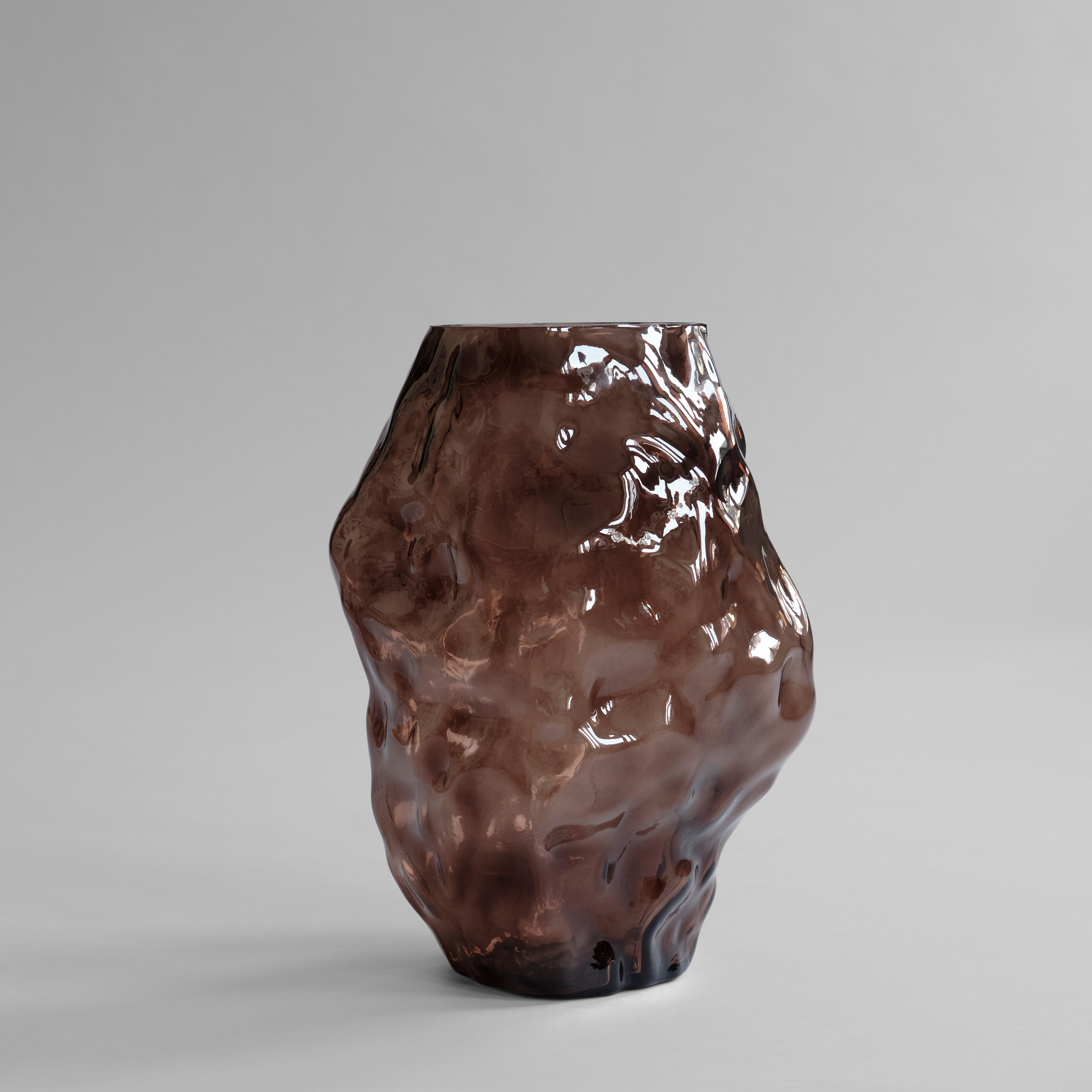 101-copenhagen-katachi-vase-big-glas-smoked-forest-mundgeblasen image 1
