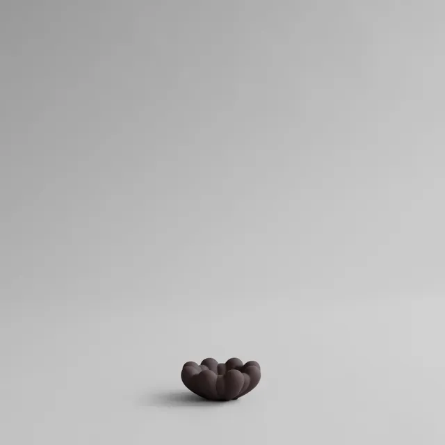 101-copenhagen-bloom-tablett-mini-keramik-chocolate-brown image 1