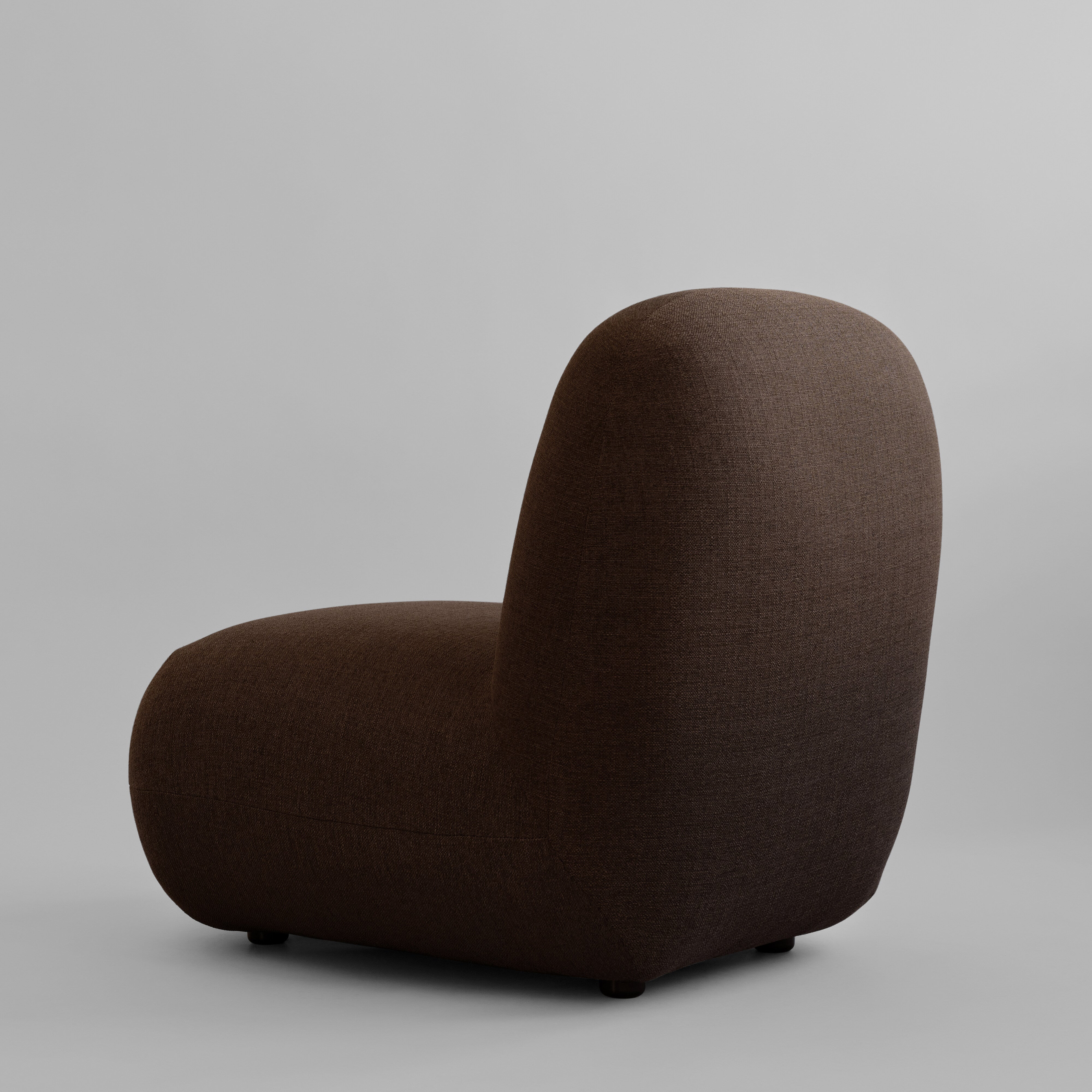 101-copenhagen-toe-flat-sessel-dunkelbraun-stoff image 6