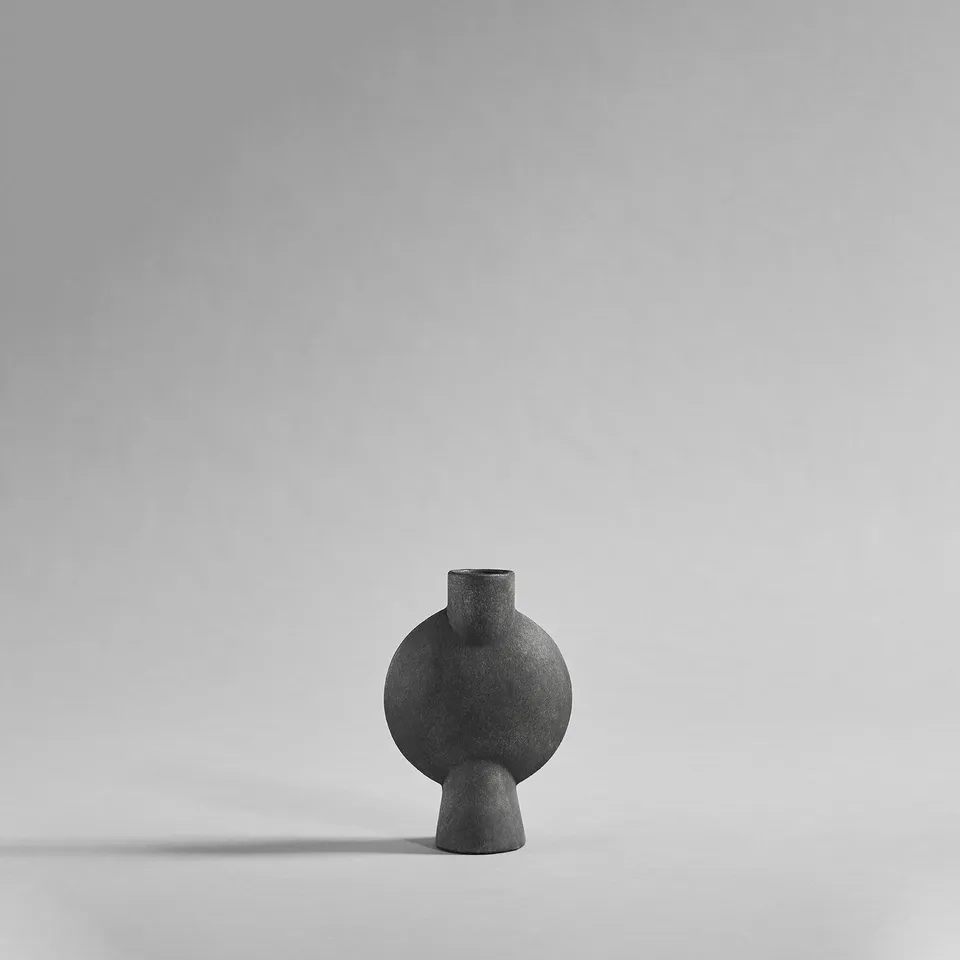 101-copenhagen-sphere-vase-bubl-mini-vase-dark-grey image 1