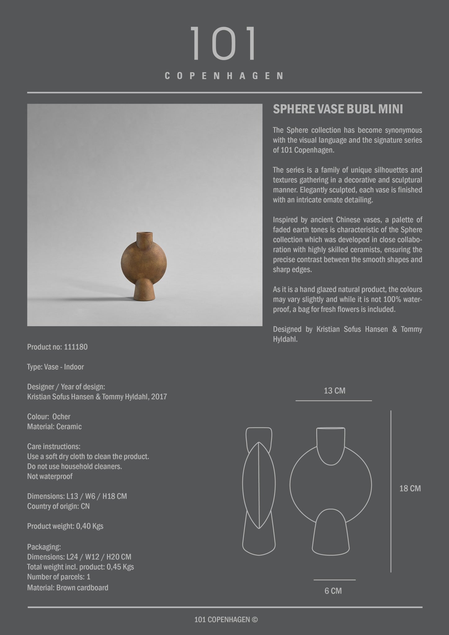 101-copenhagen-sphere-vase-bubl-mini-ocker-keramikvase image 6