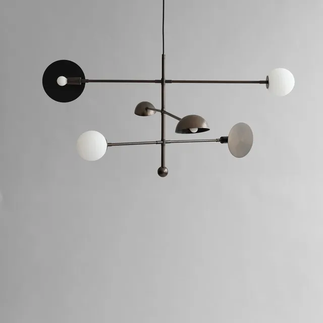 101-copenhagen-sahn-chandelier-kronleuchter-bronze-5m image 1
