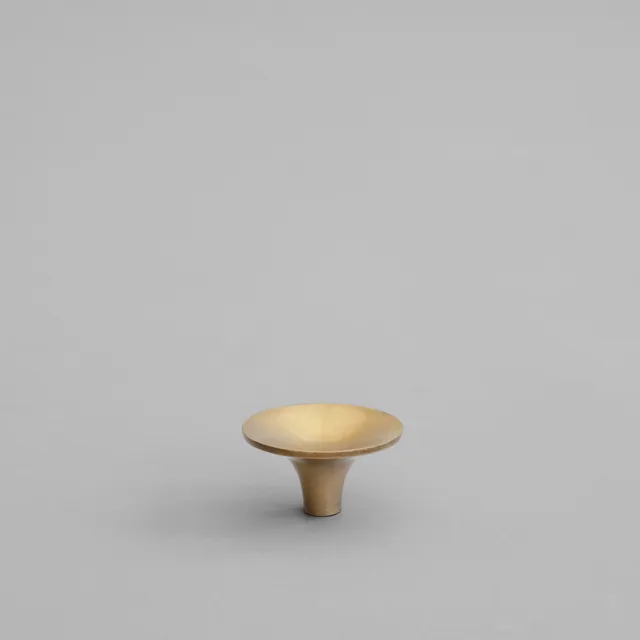 101-copenhagen-hihat-m-belknopf-medio-messing-2er-set image 1