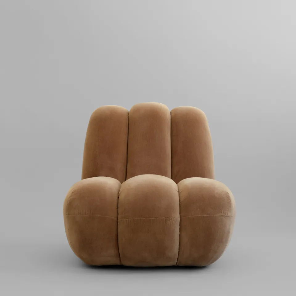 101-copenhagen-toe-chair-loungesessel-desert-wollvelours-beige image 1