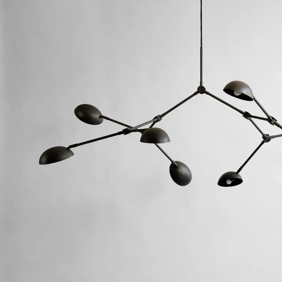 101-copenhagen-drop-kronleuchter-bronze-5m-chandelier image 1