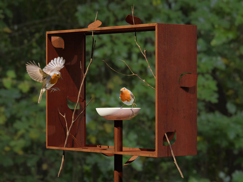 frederik-roij-framed-feeder-vogelhaus-cortenstahl-195-cm image 5