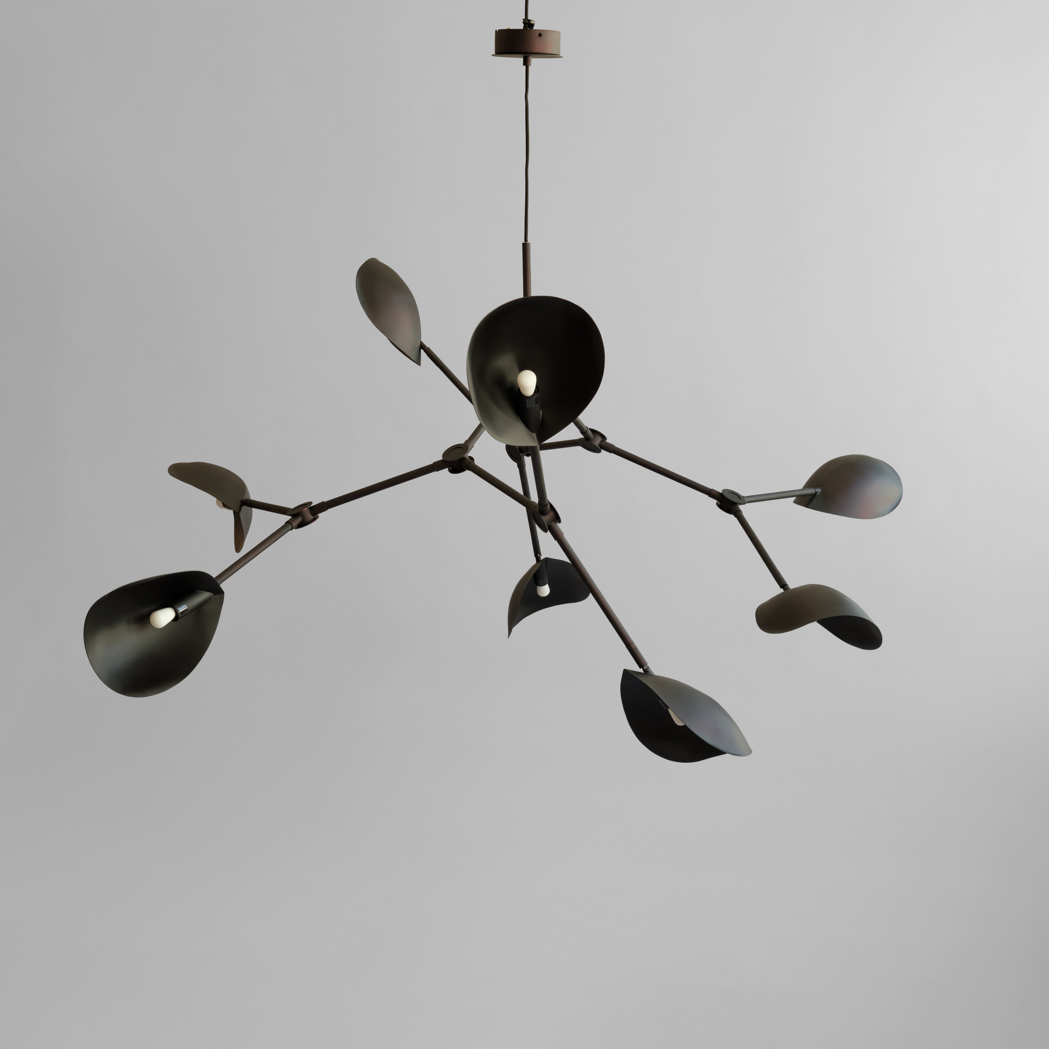 101-copenhagen-stingray-chandelier-grande-kronleuchter-burned-black image 5