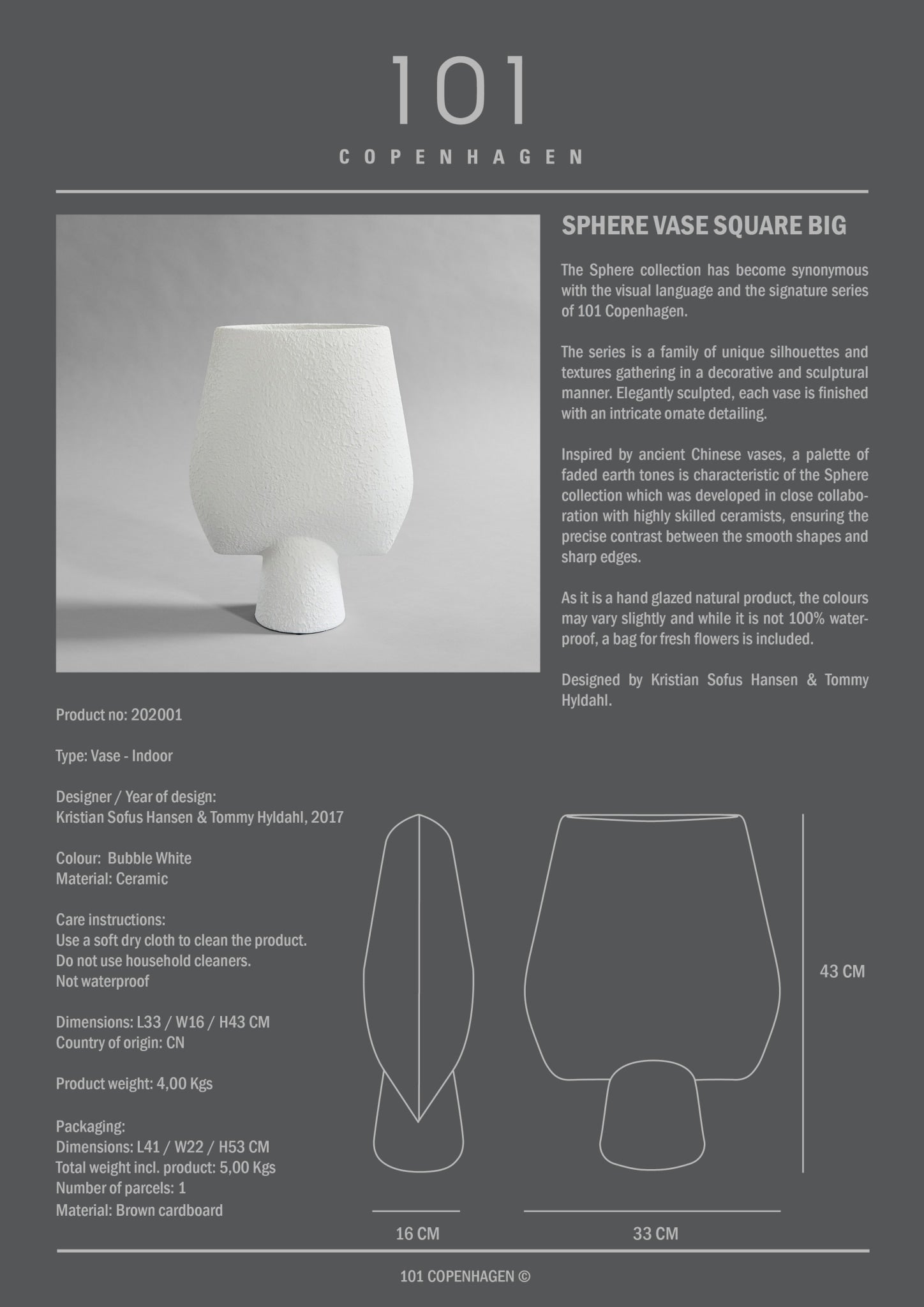 101-copenhagen-sphere-square-big-vase-bubble-white image 4