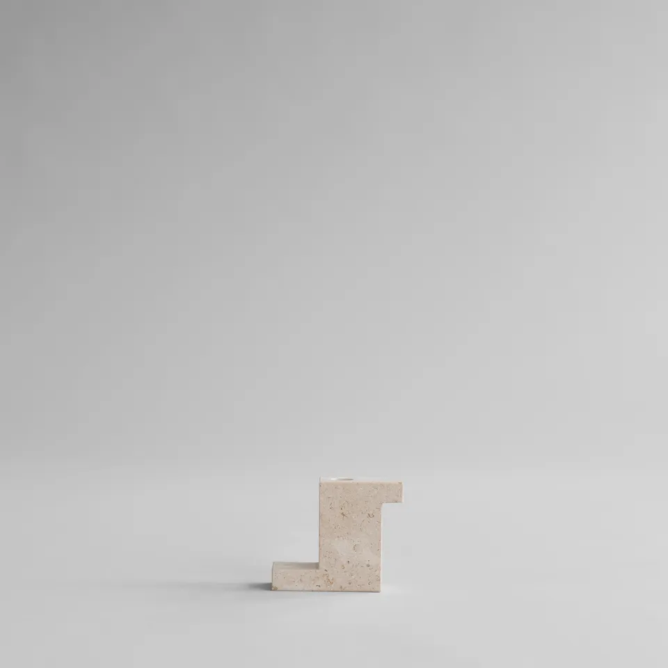 101-copenhagen-brick-tall-kerzenhalter-limestone image 1