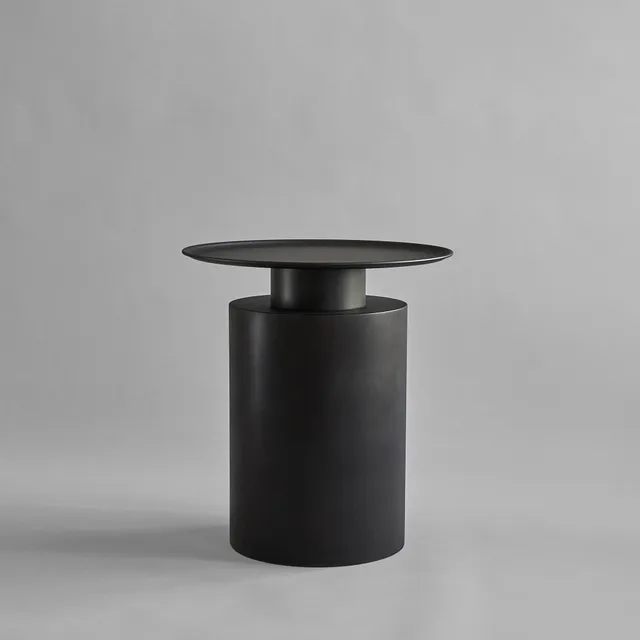 101-copenhagen-pillar-beistelltisch-tall-burned-black-metall image 1