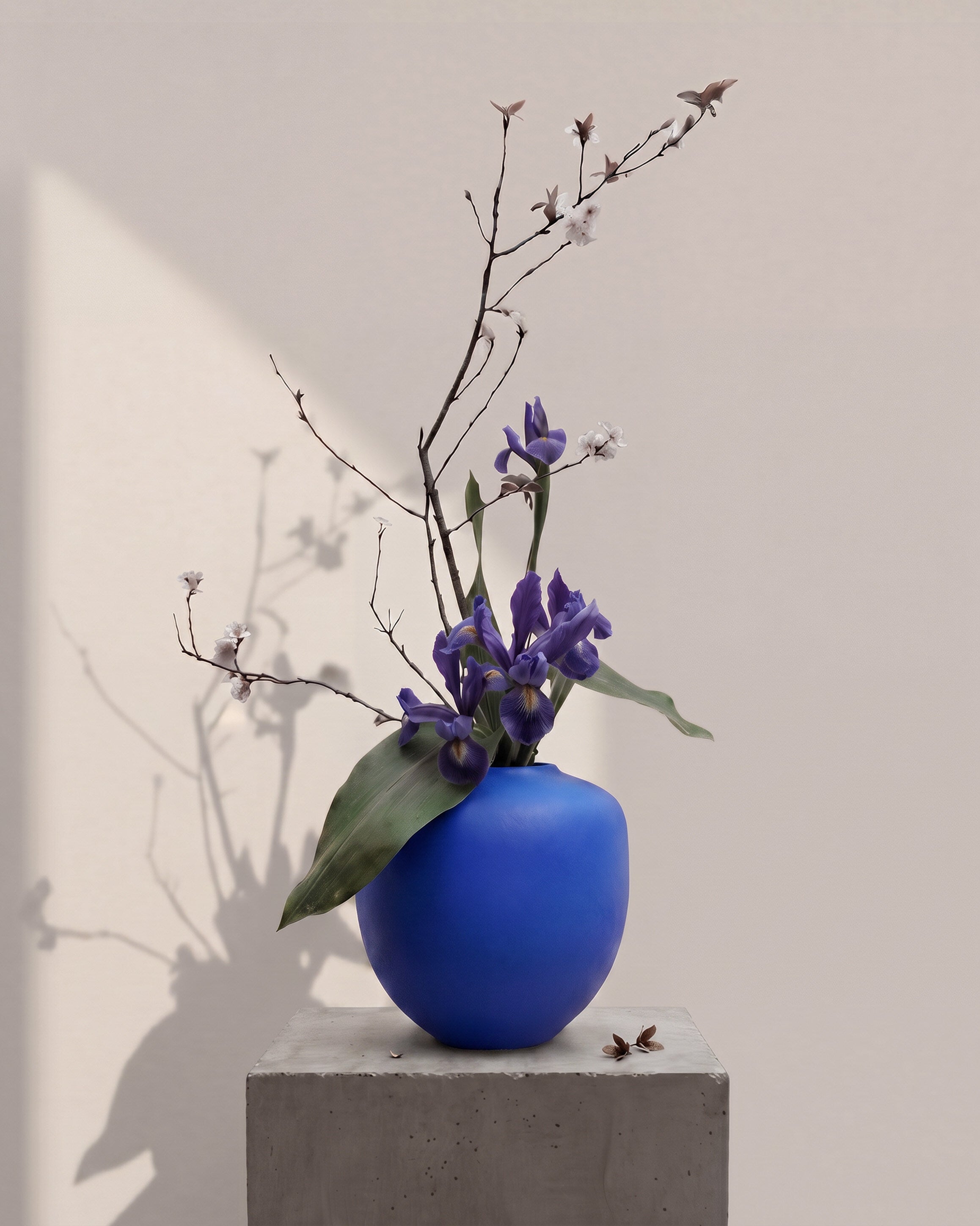 101-copenhagen-sunao-vase-medio-blumenvase-marrakech-blue image 3