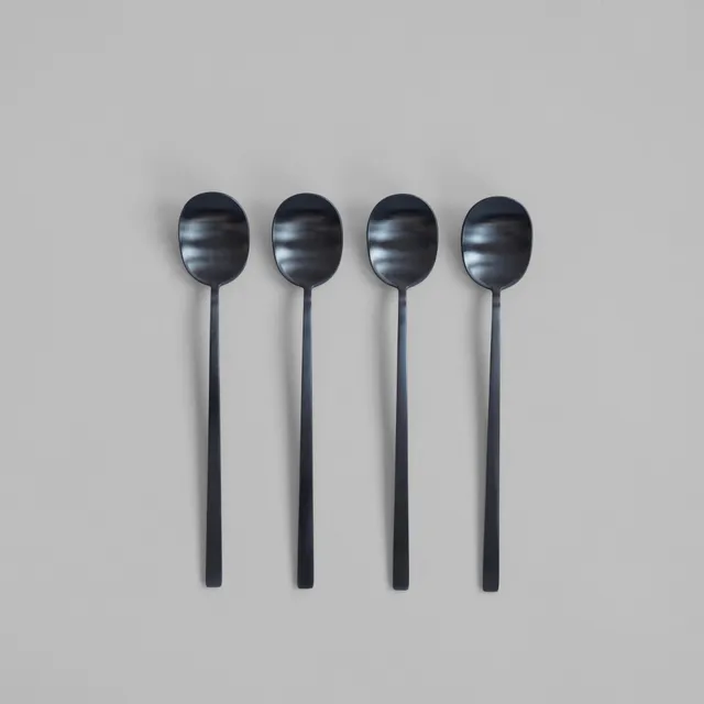 101-copenhagen-kogei-long-spoon-l-ffel-schwarz image 1
