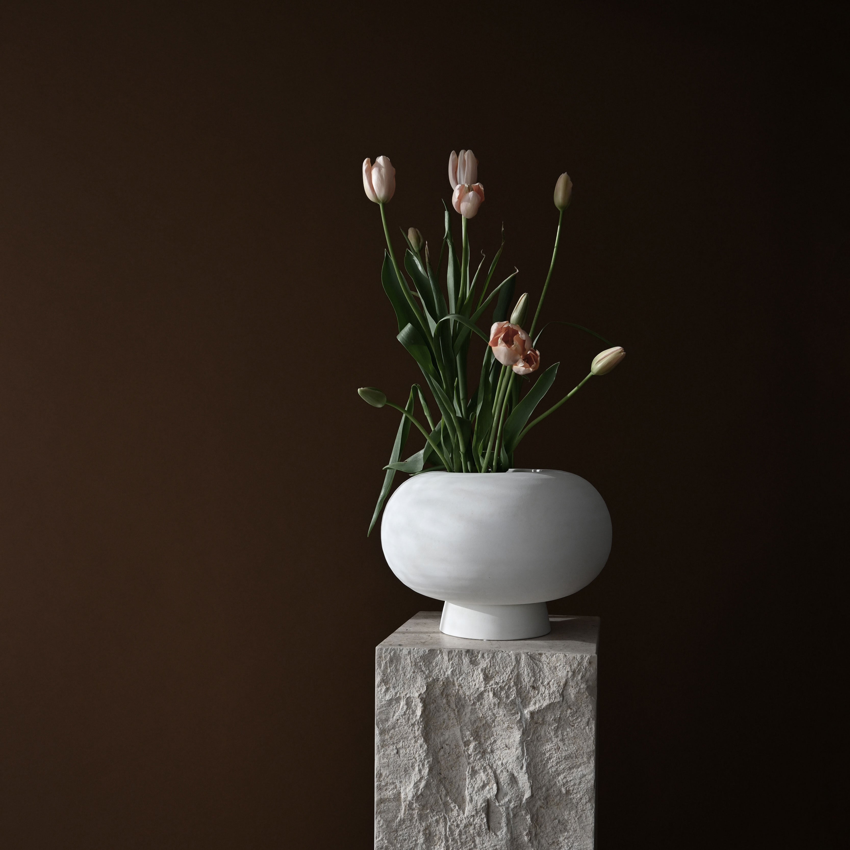 101-copenhagen-kabin-vase-fat-bone-white image 1