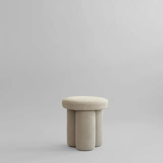 101-copenhagen-big-foot-hocker-leinen-sand image 1