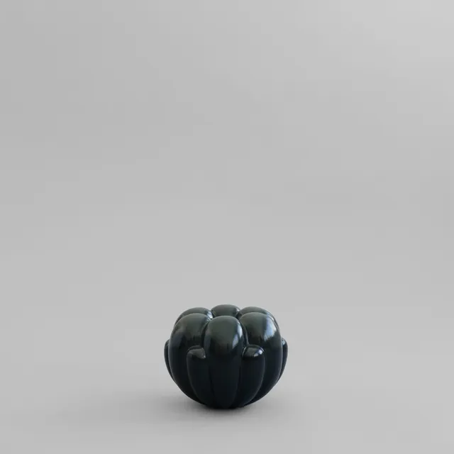 101-copenhagen-bloom-vase-petit-dark-green-keramikvase image 1