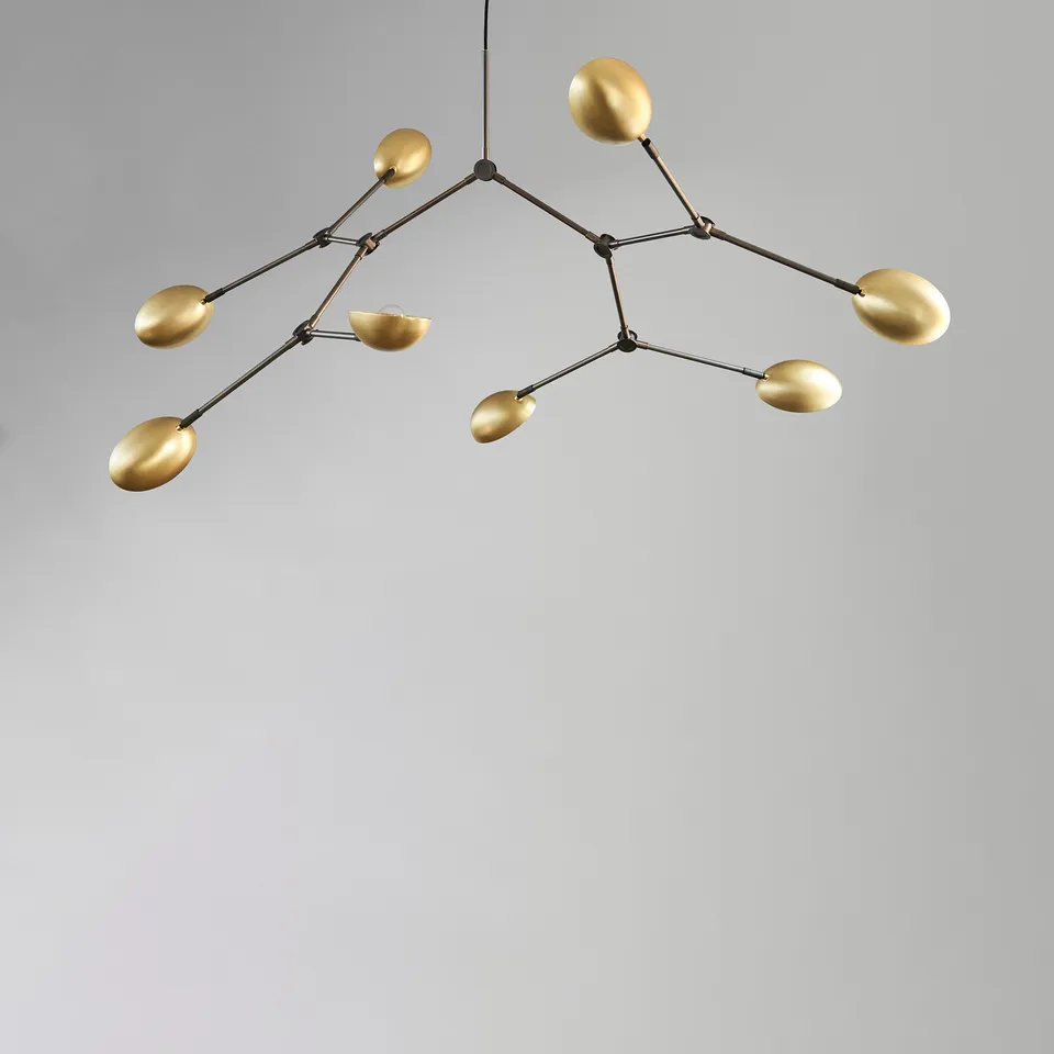101-copenhagen-drop-chandelier-kronleuchter-messing-5m image 1