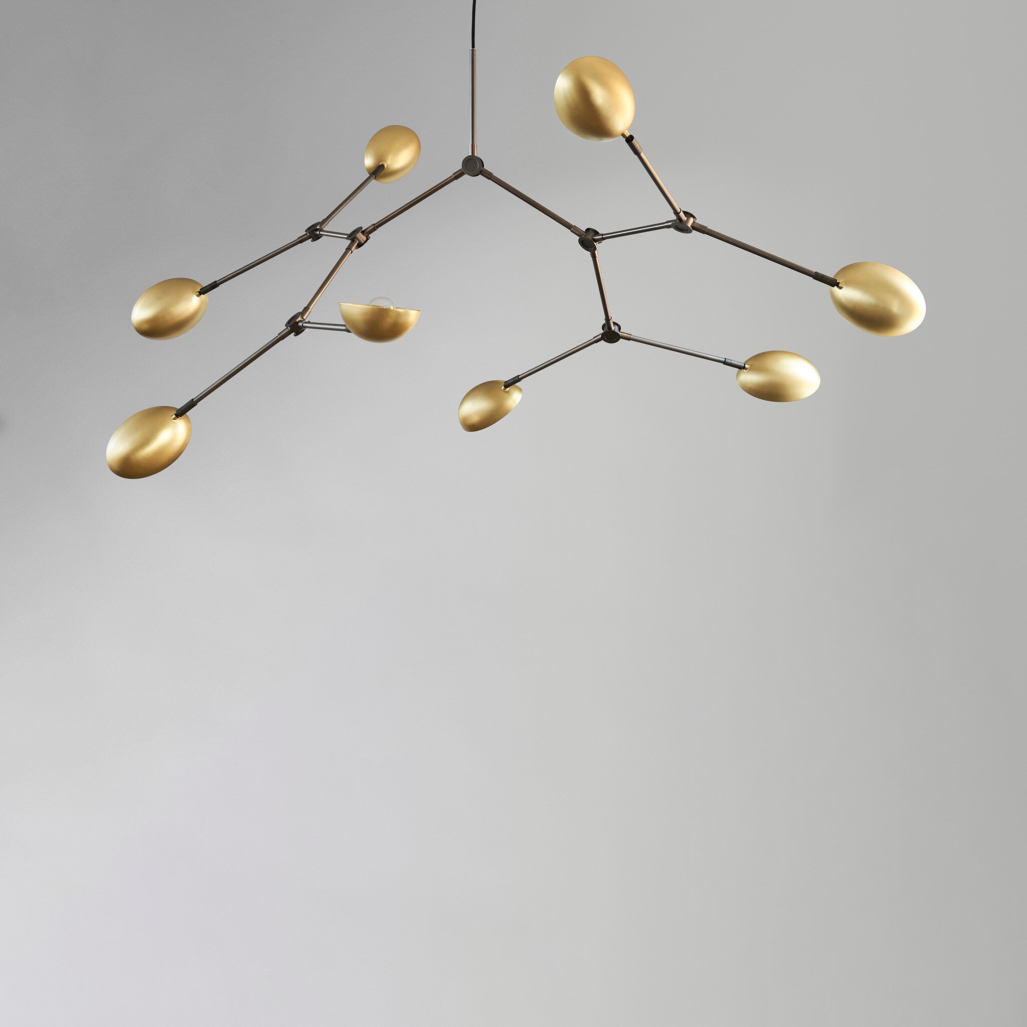 101-copenhagen-drop-chandelier-kronleuchter-messing-5m image 1