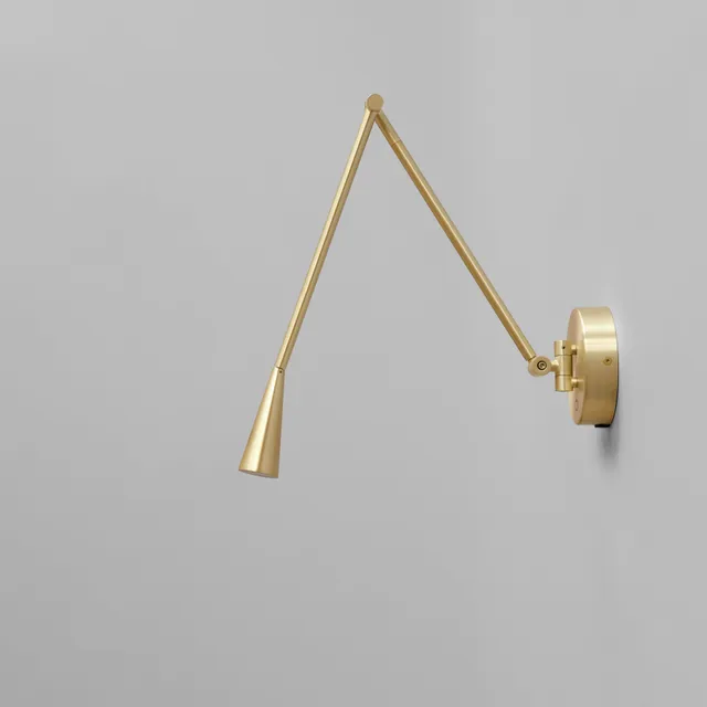 101-copenhagen-snake-wandleuchte-messing-geb-rstet-brass image 1