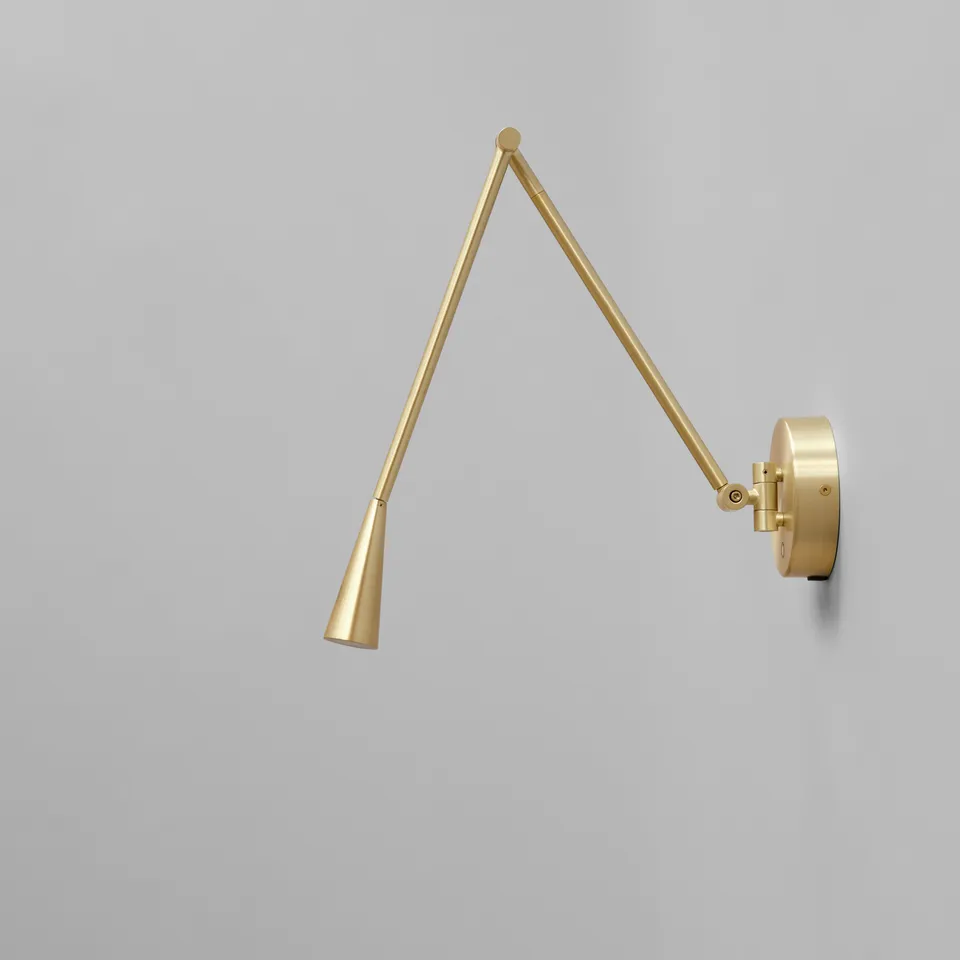 101-copenhagen-snake-wandleuchte-messing-geb-rstet-brass image 1