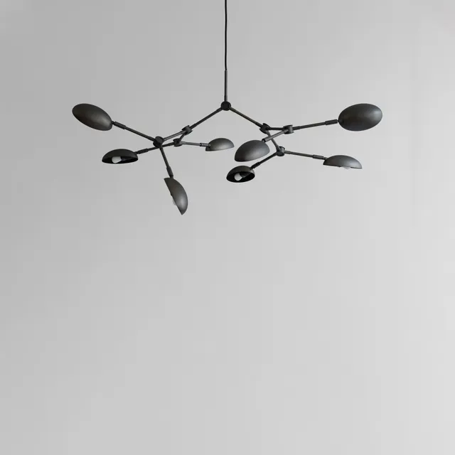 101-copenhagen-drop-chandelier-mini-kronleuchter-bronze image 1