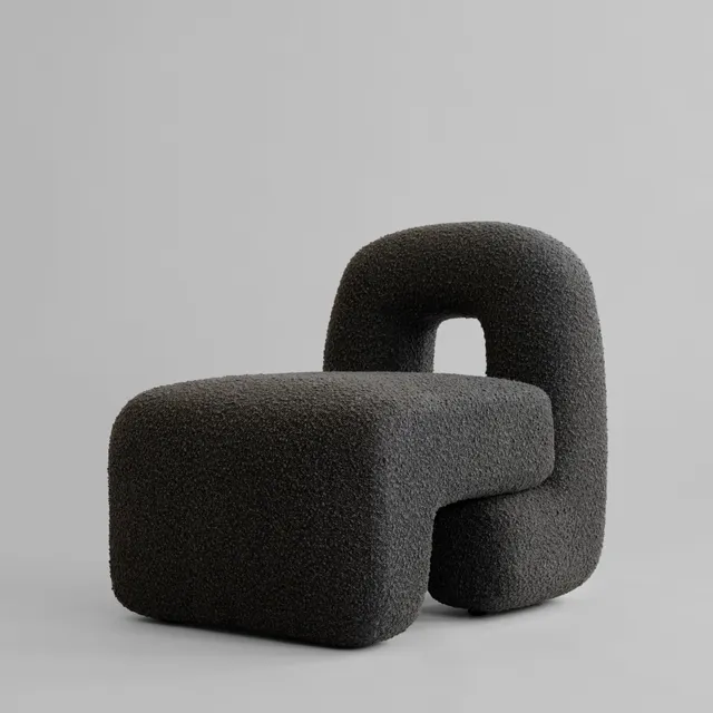 101-copenhagen-daiku-sessel-deep-taupe-boucl-lounge image 1