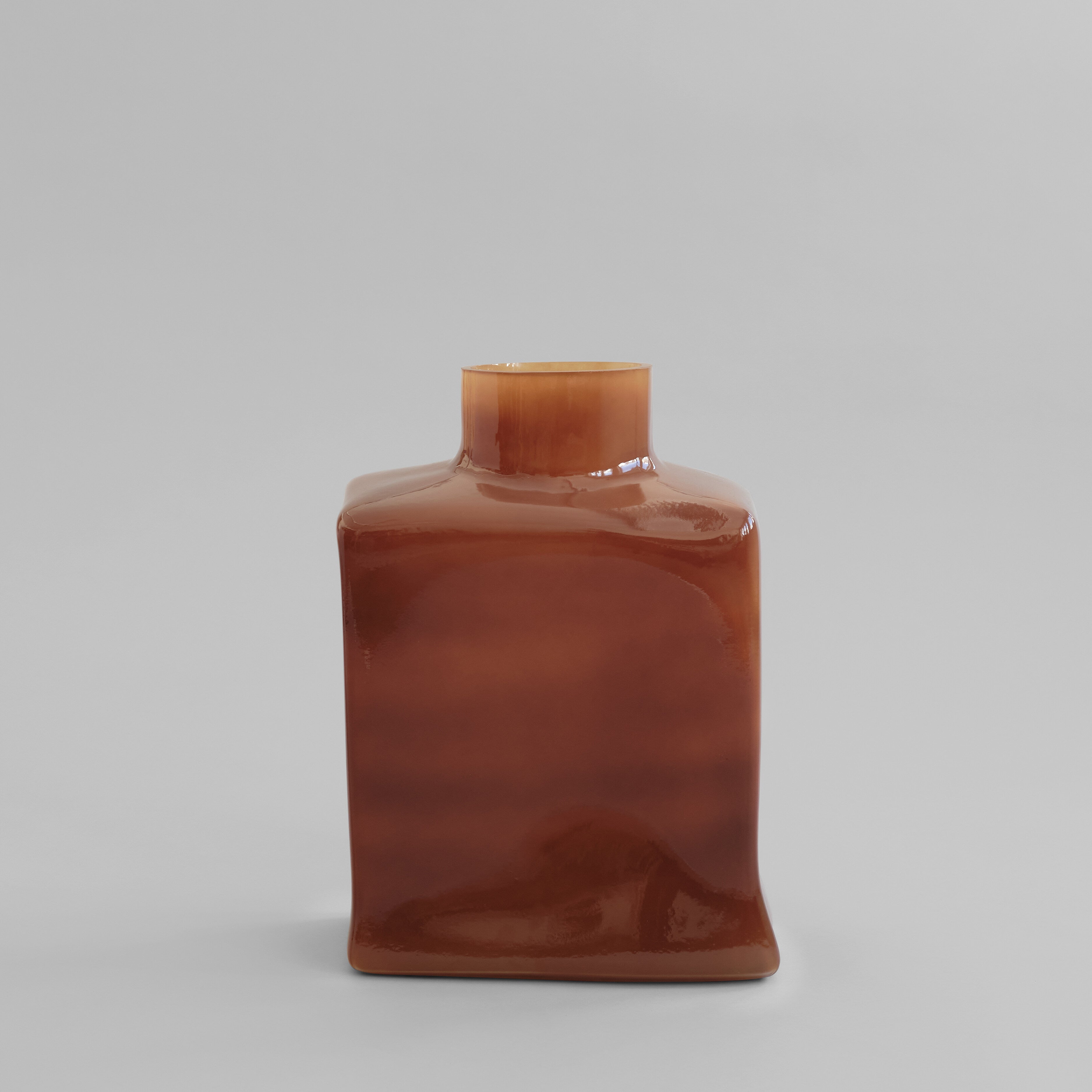 101-copenhagen-shin-vase-big-caramel-glas image 1