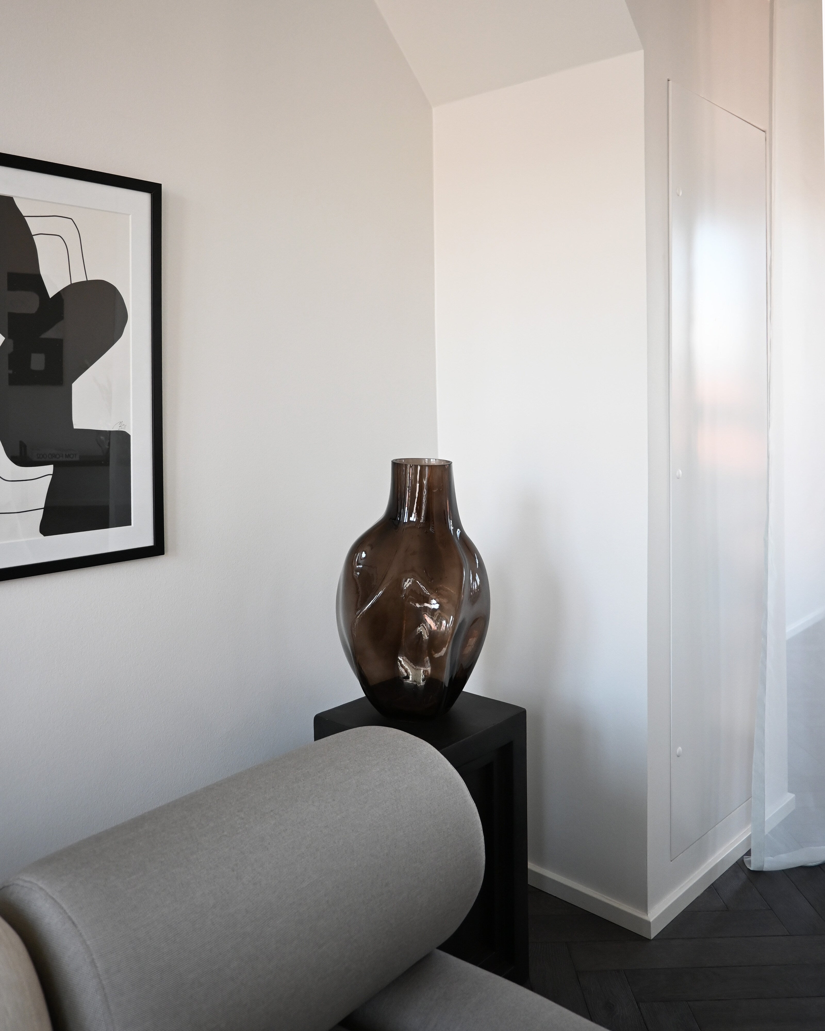 101-copenhagen-bakku-vase-big-glasvase-smoked-forest image 7