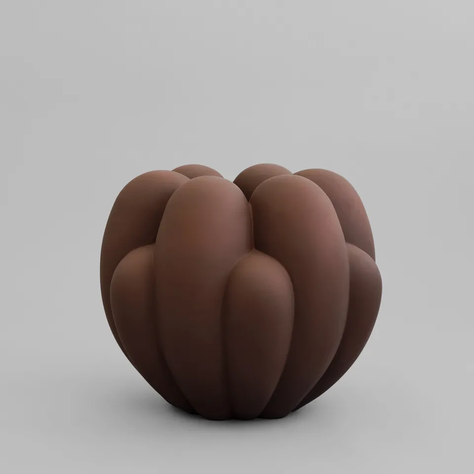 101-copenhagen-bloom-vase-big-blumenvase-almond-wasserdicht image 1