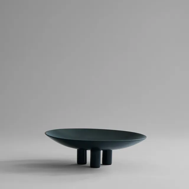 101-copenhagen-duck-teller-big-dark-green-keramik image 1