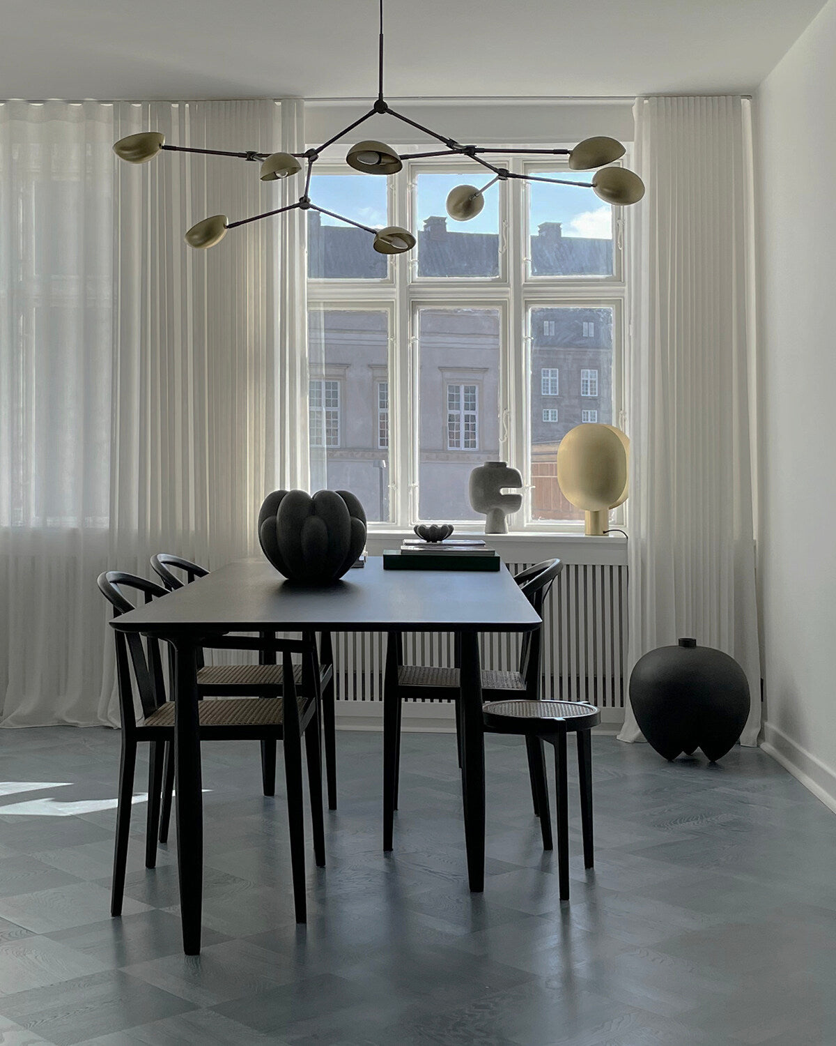 101-copenhagen-drop-chandelier-kronleuchter-messing-5m image 5