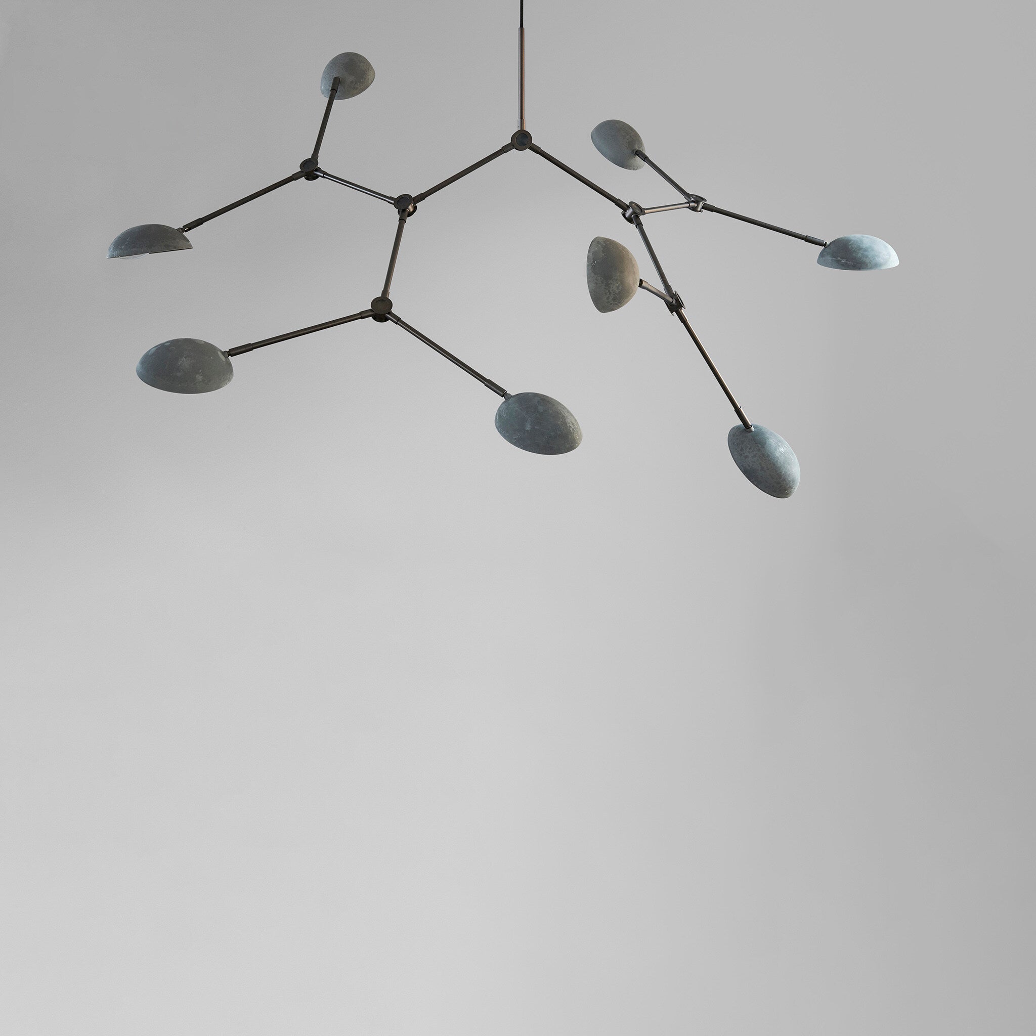 101-copenhagen-drop-kronleuchter-oxidized-14-armig-esstisch image 4