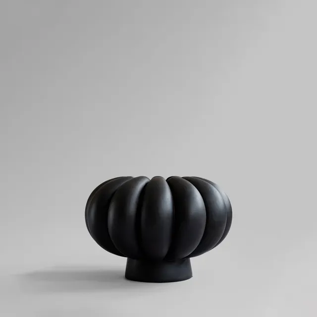 101-copenhagen-kabin-lamella-vase-coffee-keramik image 1