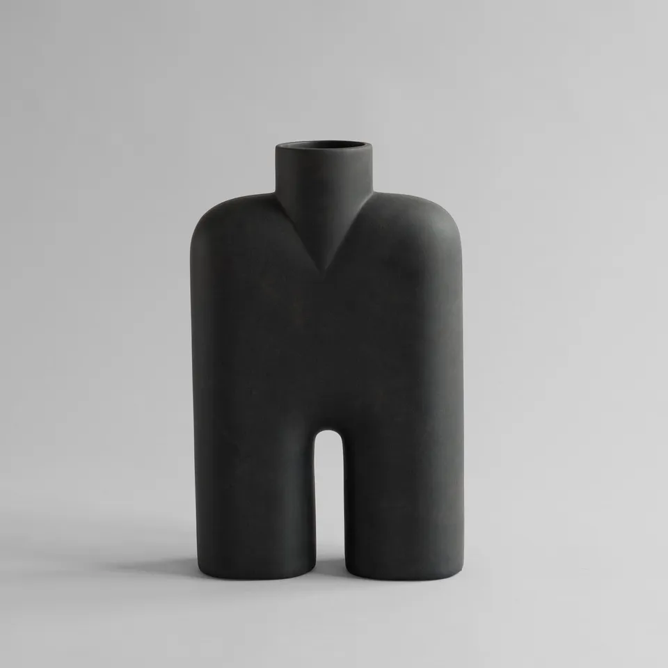 101-copenhagen-cobra-vase-tall-medio-blumenvase-coffee image 1