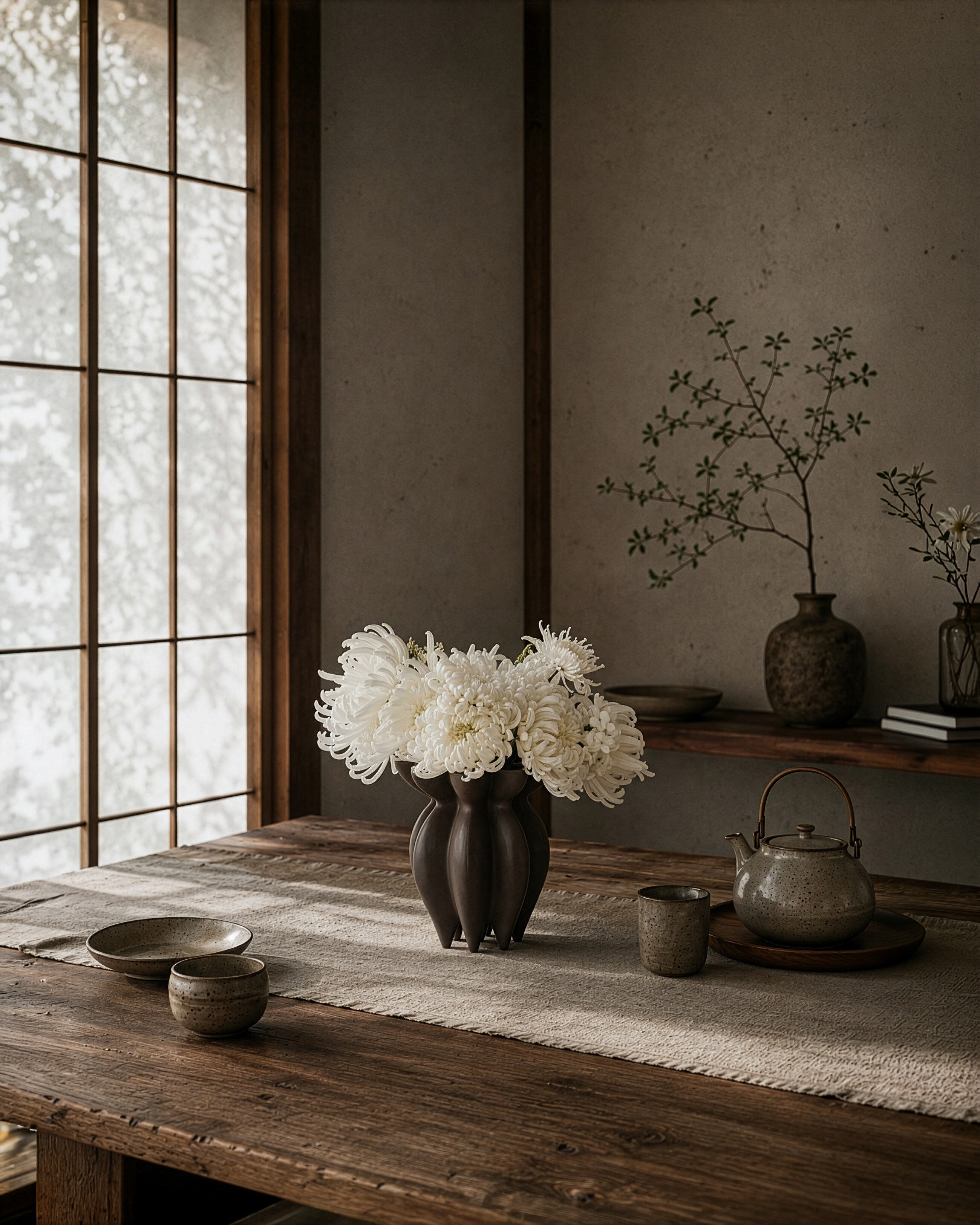101-copenhagen-lotus-vase-petit-coffee-keramik image 2