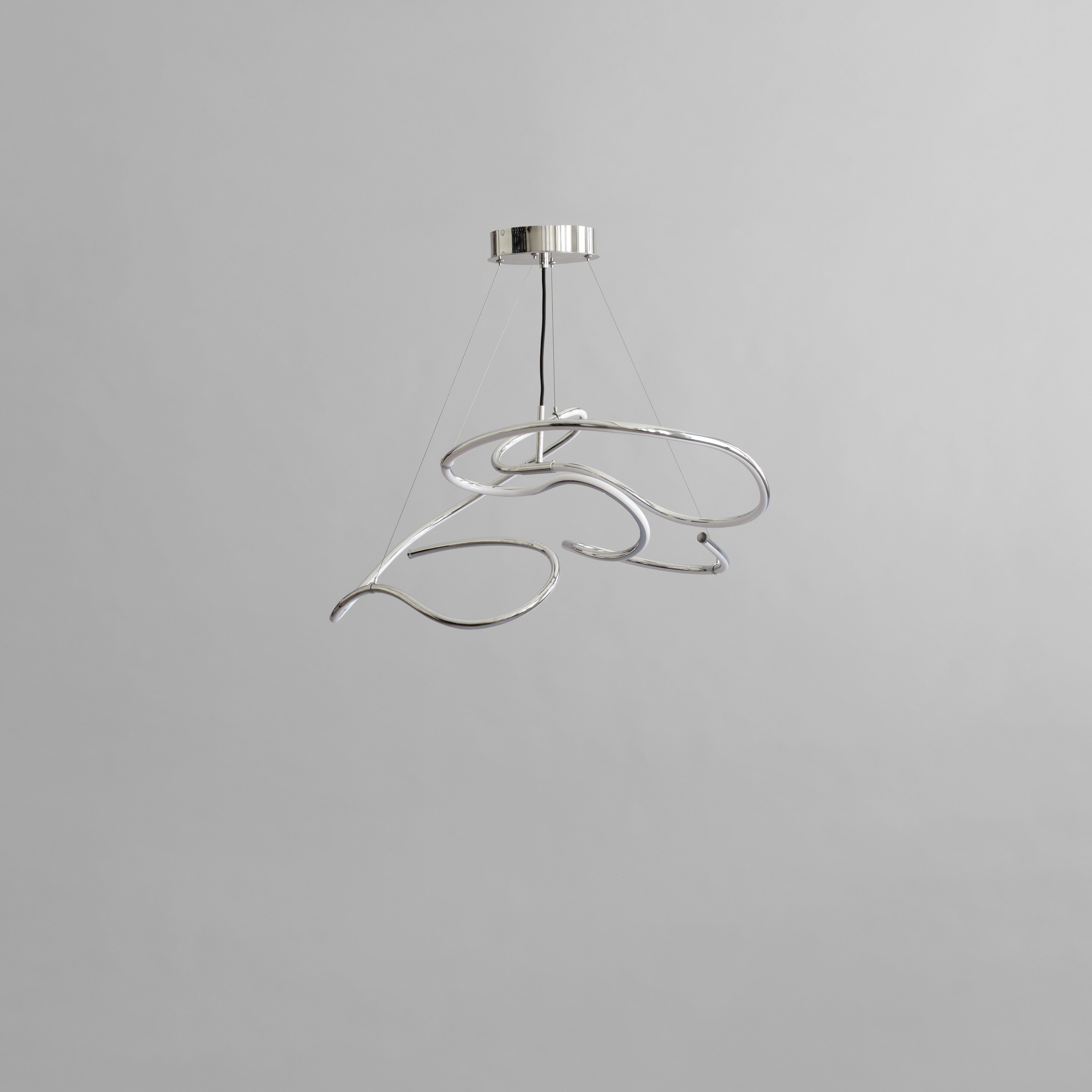 101-copenhagen-ghost-chandelier-mini-chrom-led-5m image 4
